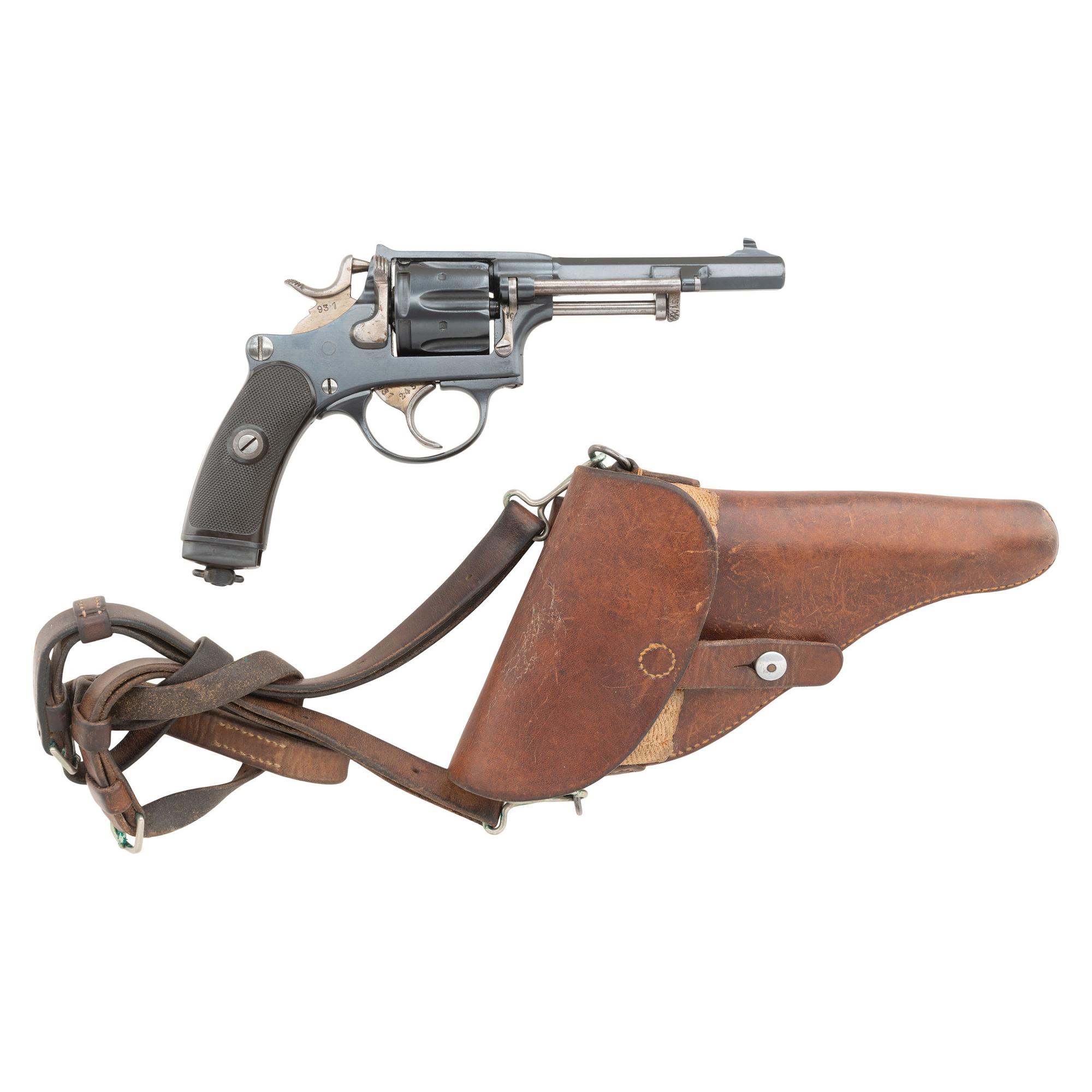 **Swiss Model 1882 Ordnance Revolver with Holster