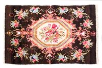 A Bessarabian Pile Rug 4 feet 4 inches x 3 feet.