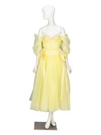 Alexander McQueen, Yellow Tulle Dress, 2022