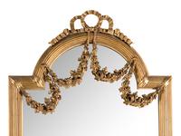 A Pair of Louis XVI Style Carved Giltwood Pier Mirrors
