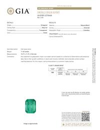 COLOMBIAN EMERALD AND DIAMOND RING