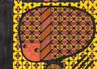 Untitled (Figures in Yellow, Red and Black)