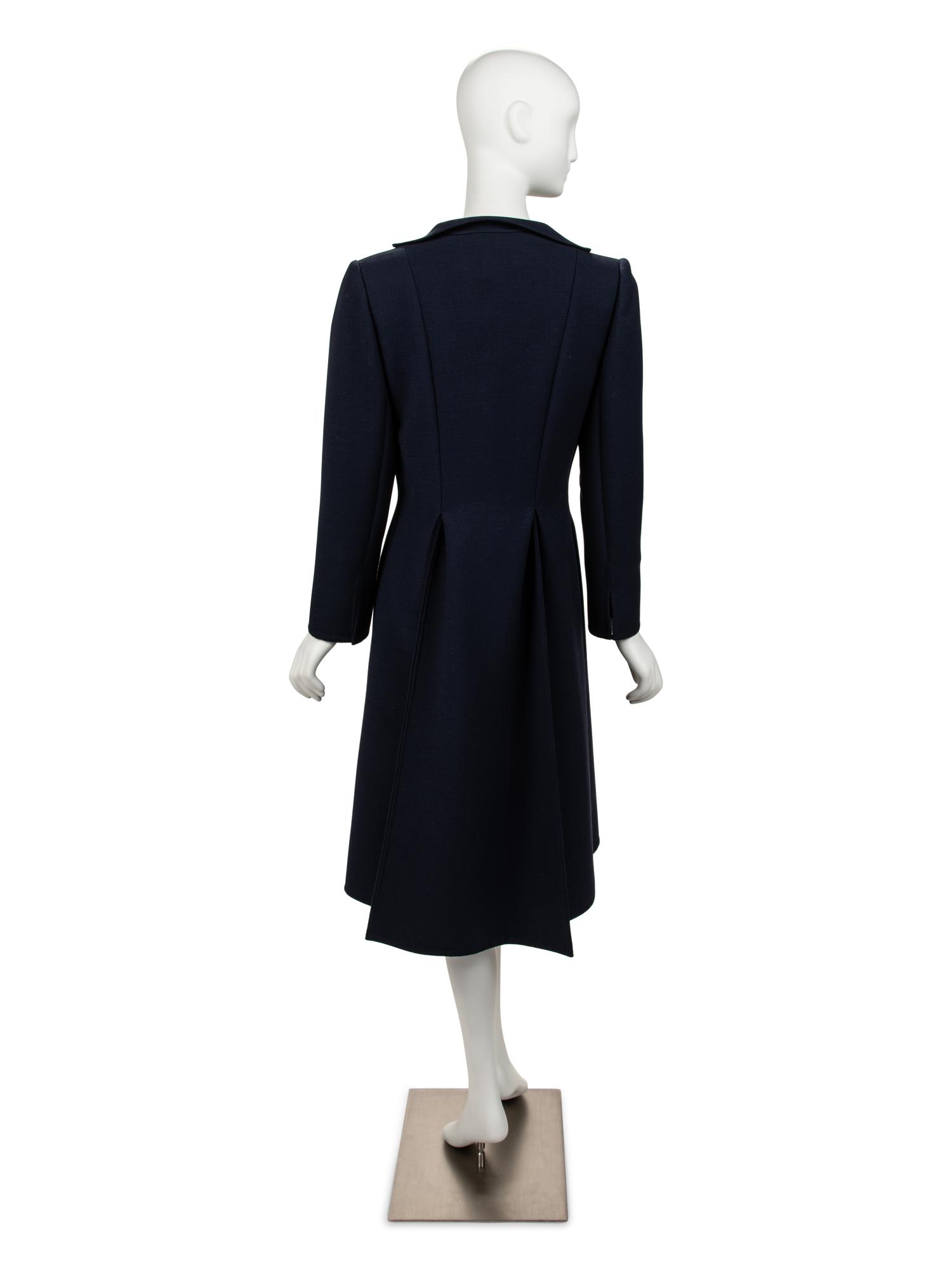 Three Pauline Trigère Items: Two Coats, One Dress, 1980s