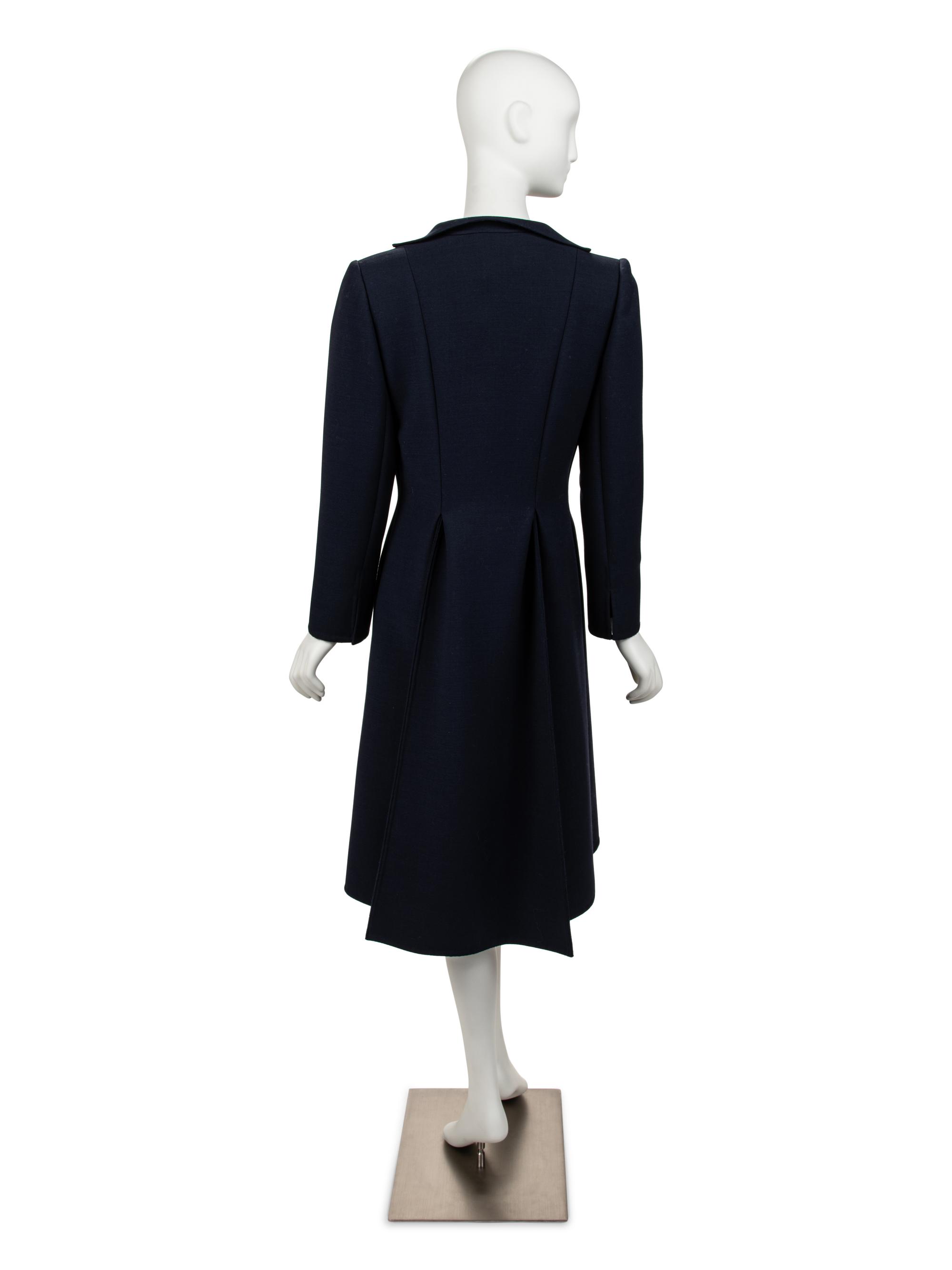 Three Pauline Trigère Items: Two Coats, One Dress, 1980s
