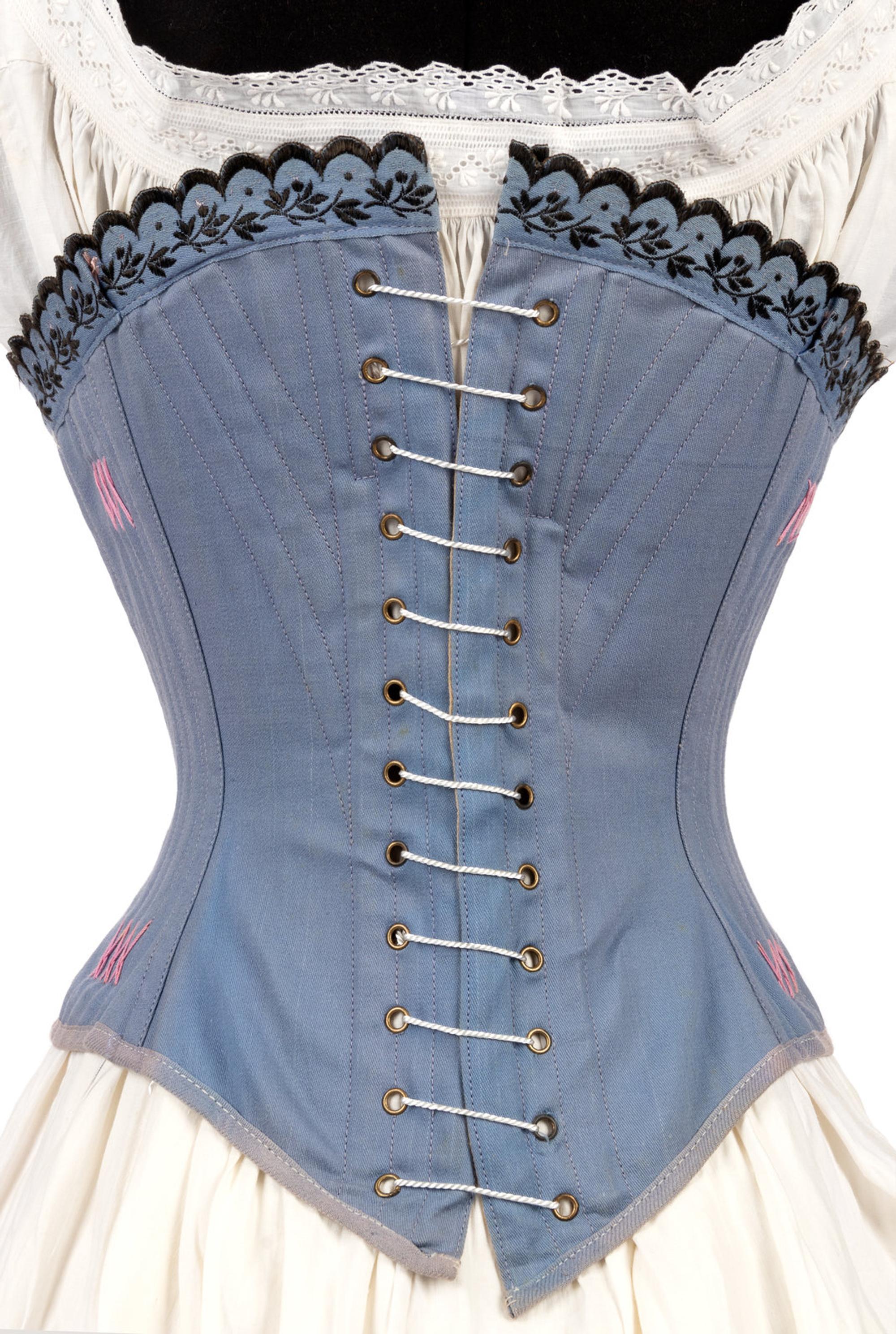 Three 19th and Early 20th Century Corsets, 1870-1905
