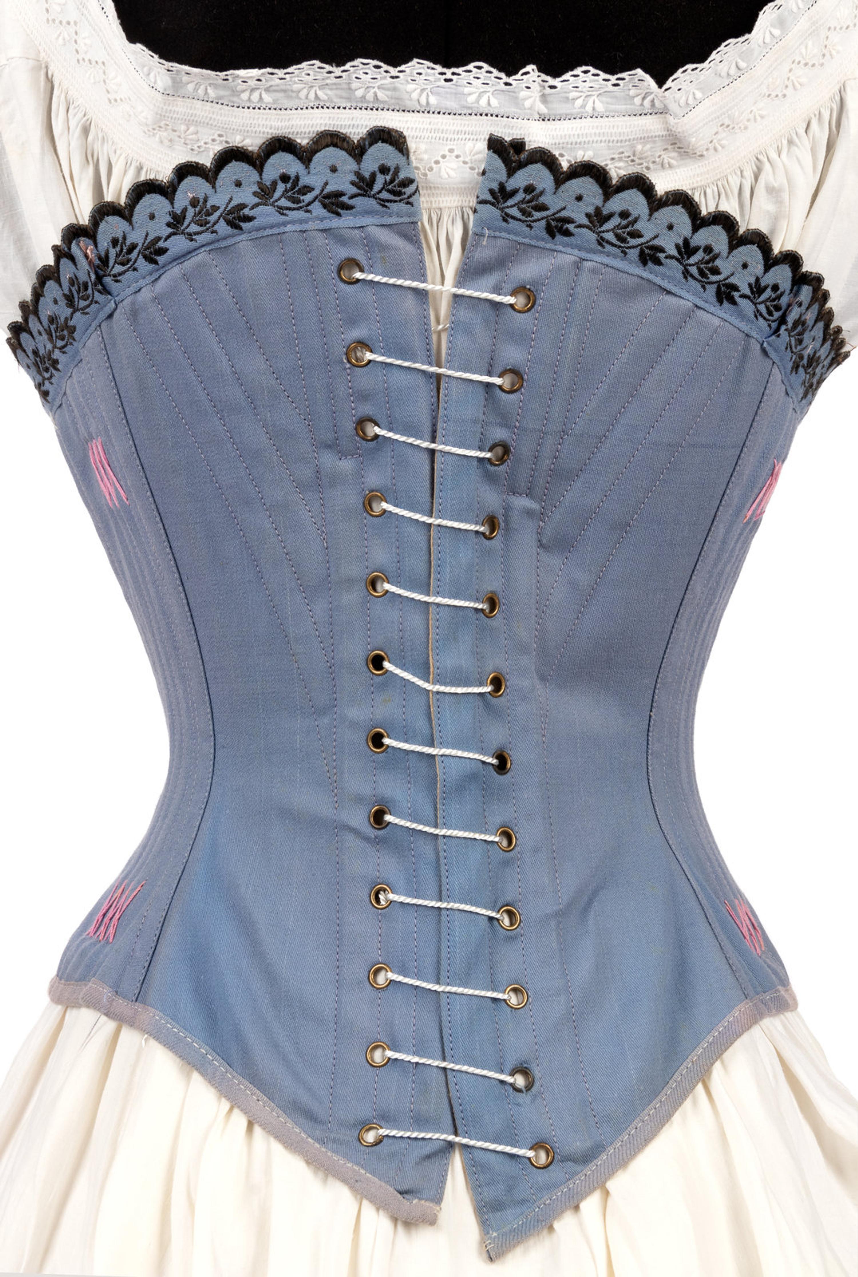 Three 19th and Early 20th Century Corsets, 1870-1905