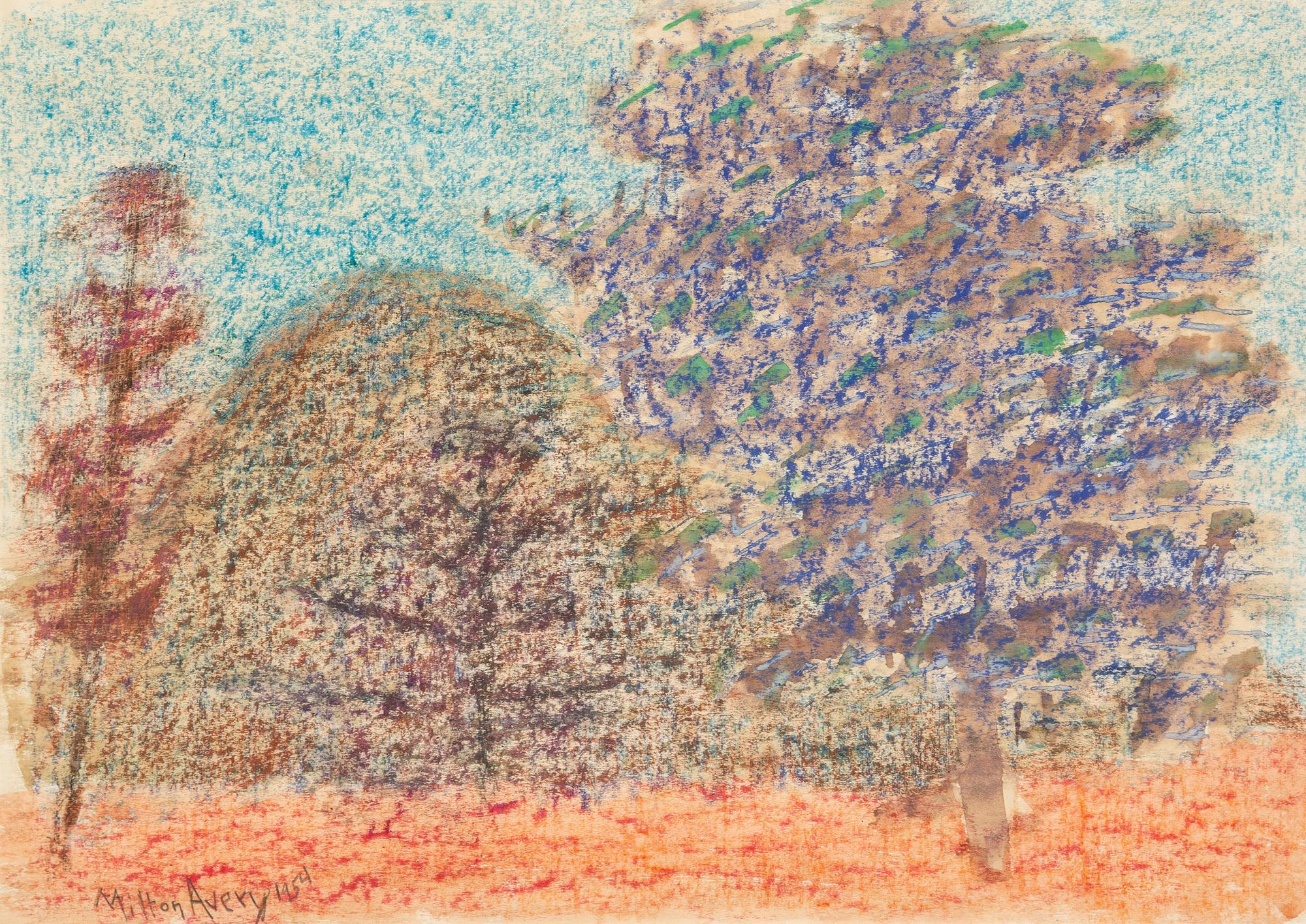 Milton Avery, (American, 1885-1965), Summer's End, 1954