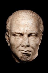 A Roman Marble Head of a Man