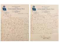 [CIVIL WAR - NAVY]. A group of 2 documents related to the iron clad ram USS Lafayette, comprising: