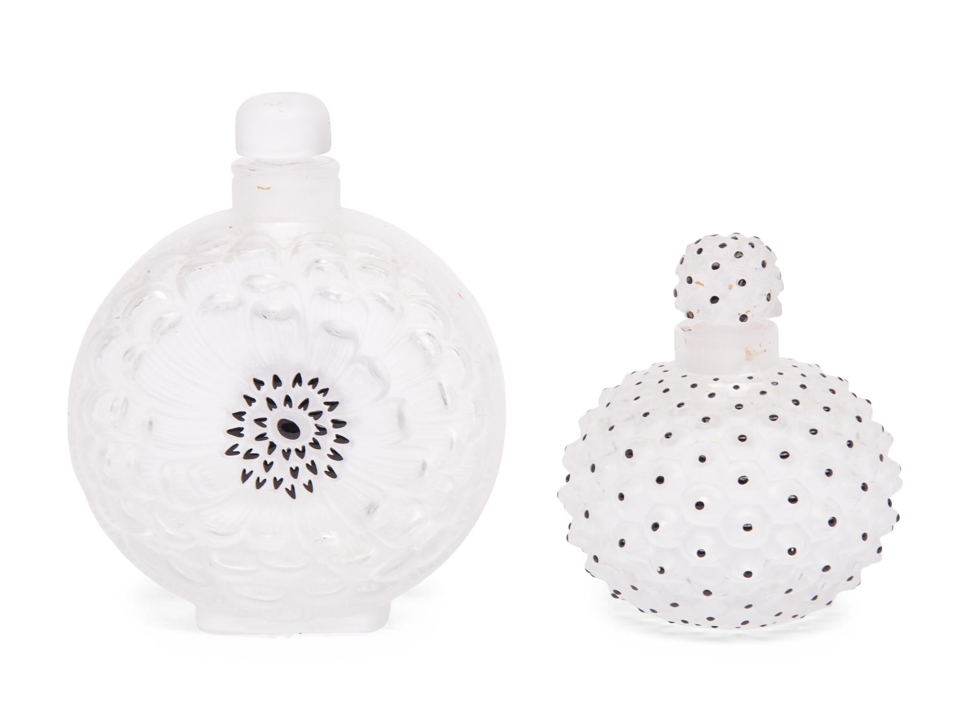 Two Lalique Perfume Bottles