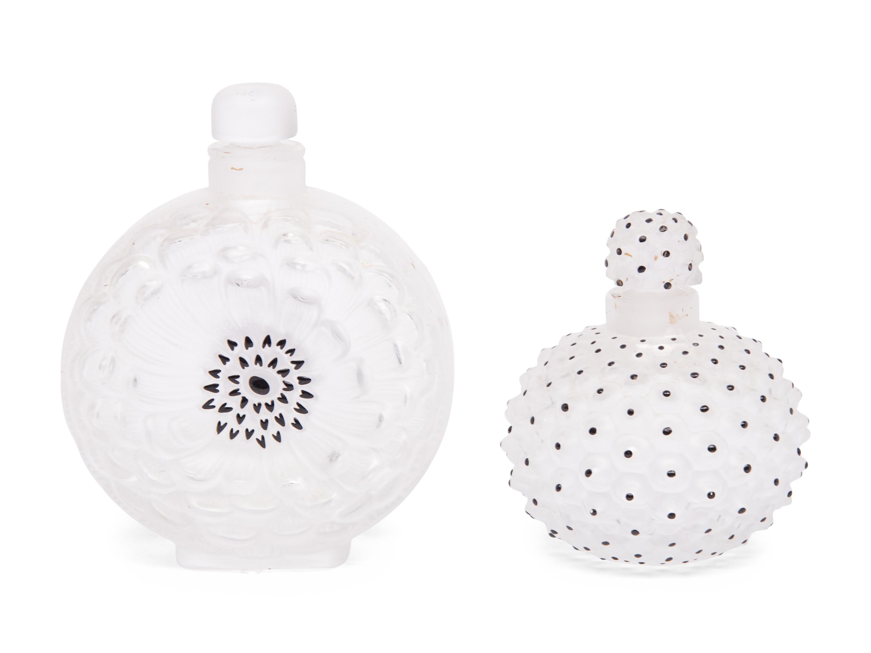 Two Lalique Perfume Bottles