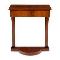 A Biedermeier Mahogany Console Table