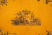 A Regency Style Painted Tole Tray