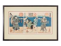 13 Japanese Woodblock Prints