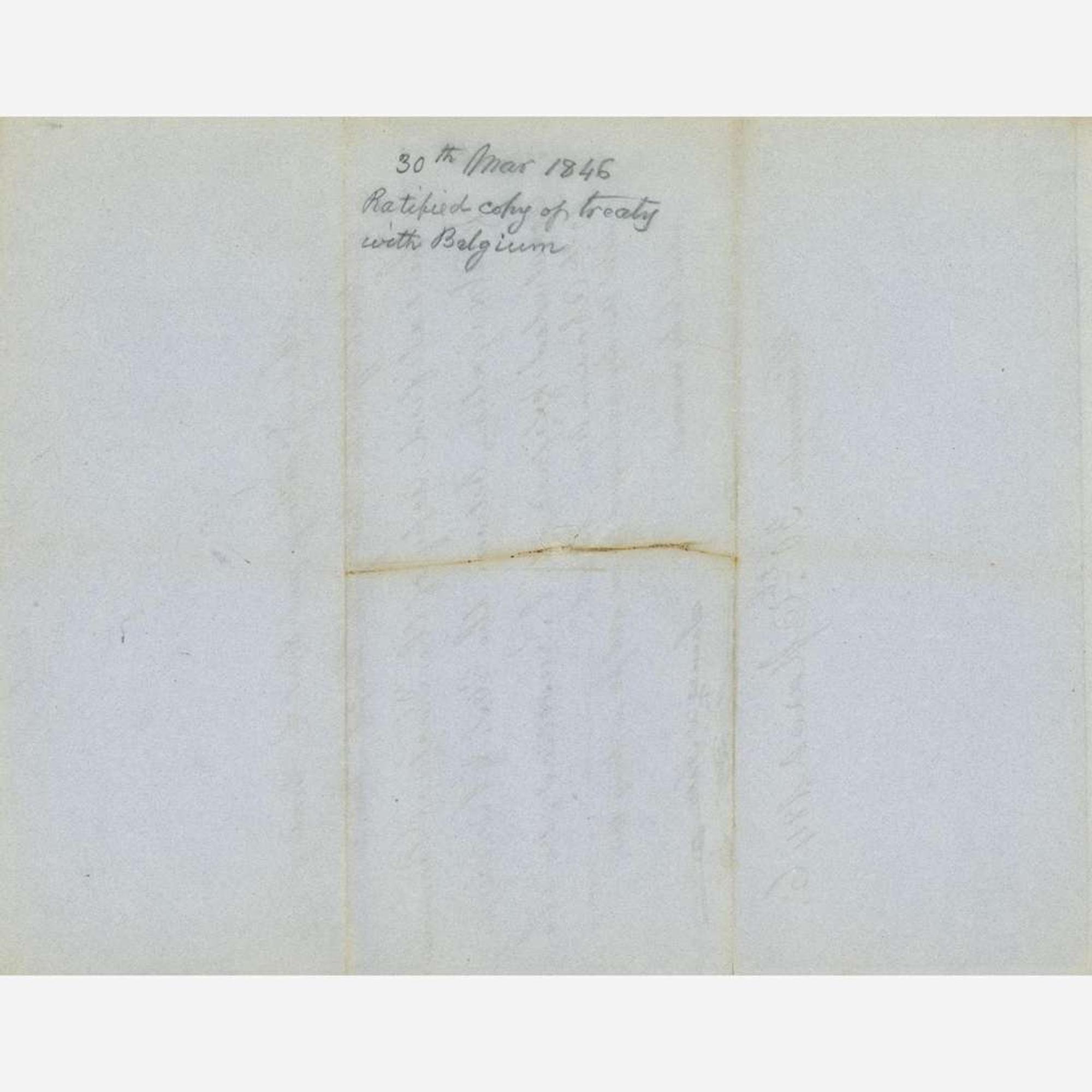 [Presidential] Polk, James K. Printed Document, signed