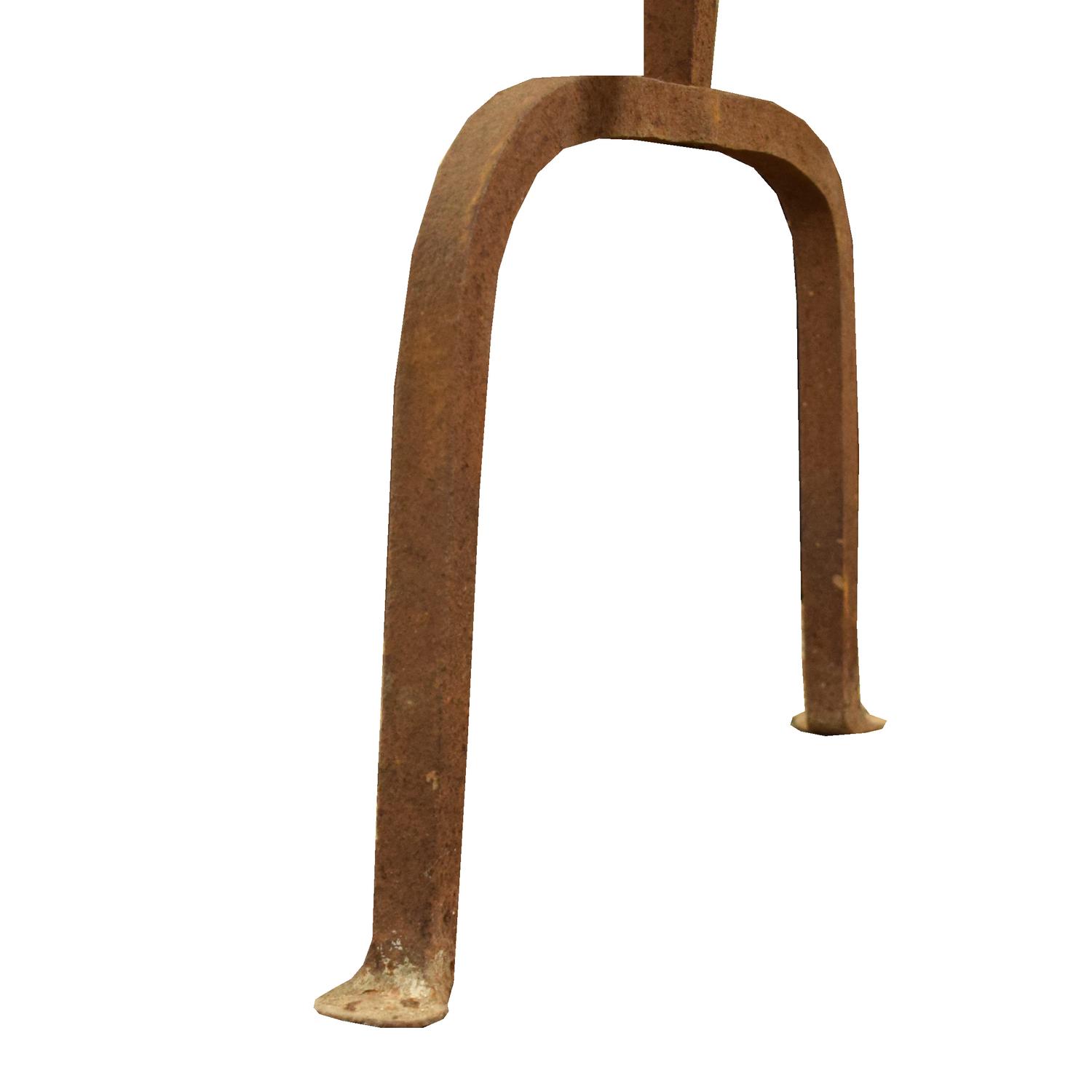 A Pair of Wrought Iron Bed Bases 86" W x 16" D x 19.25" H — Italy, 20th Century