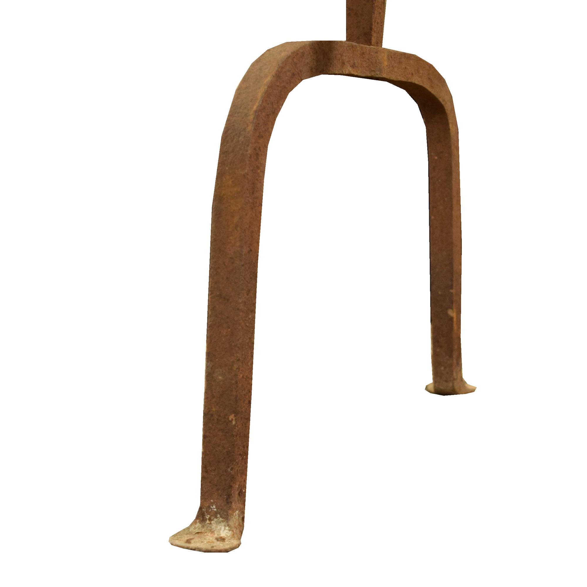 A Pair of Wrought Iron Bed Bases 86" W x 16" D x 19.25" H — Italy, 20th Century