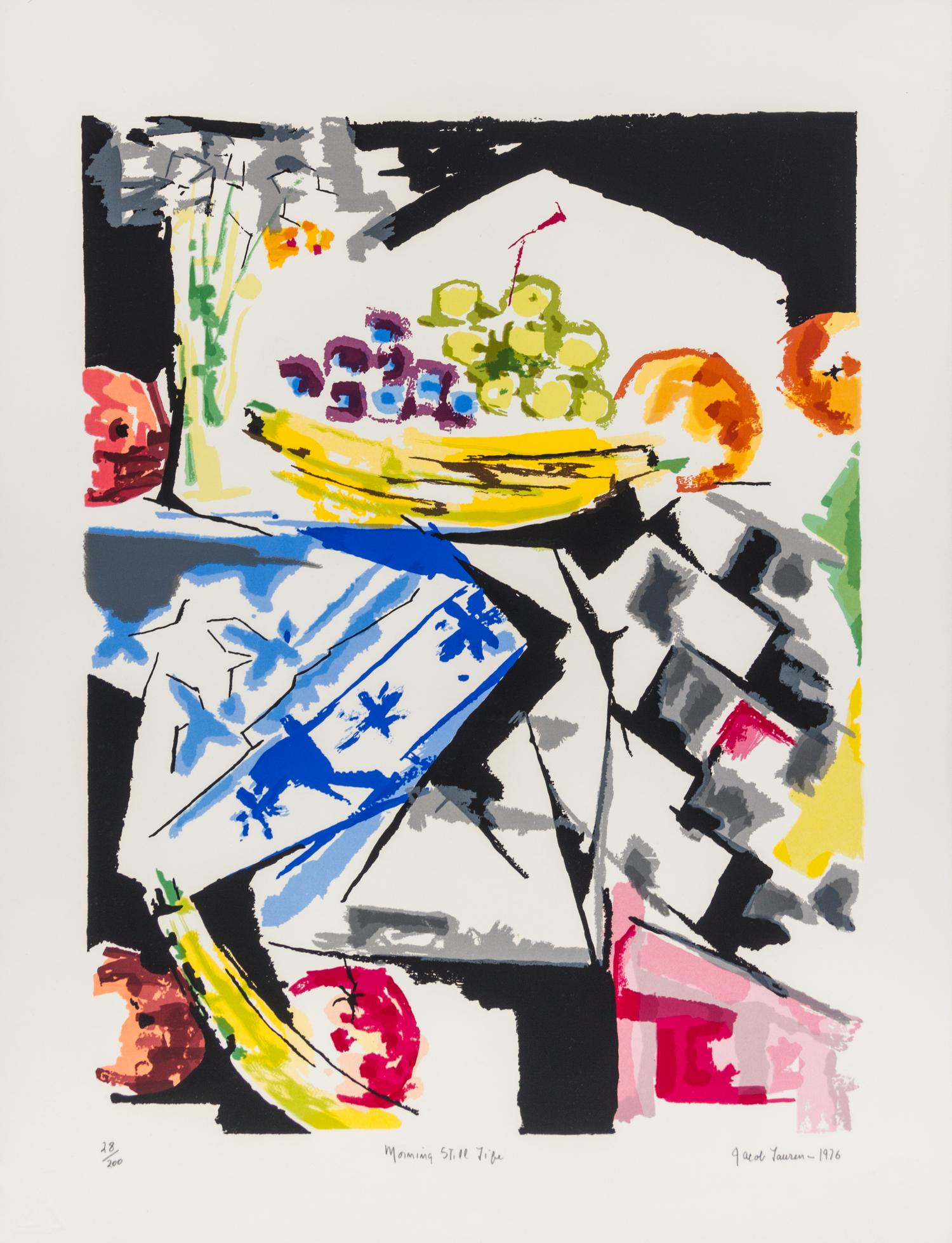 Jacob Lawrence, (American, 1917-2000), Morning Still Life, 1976