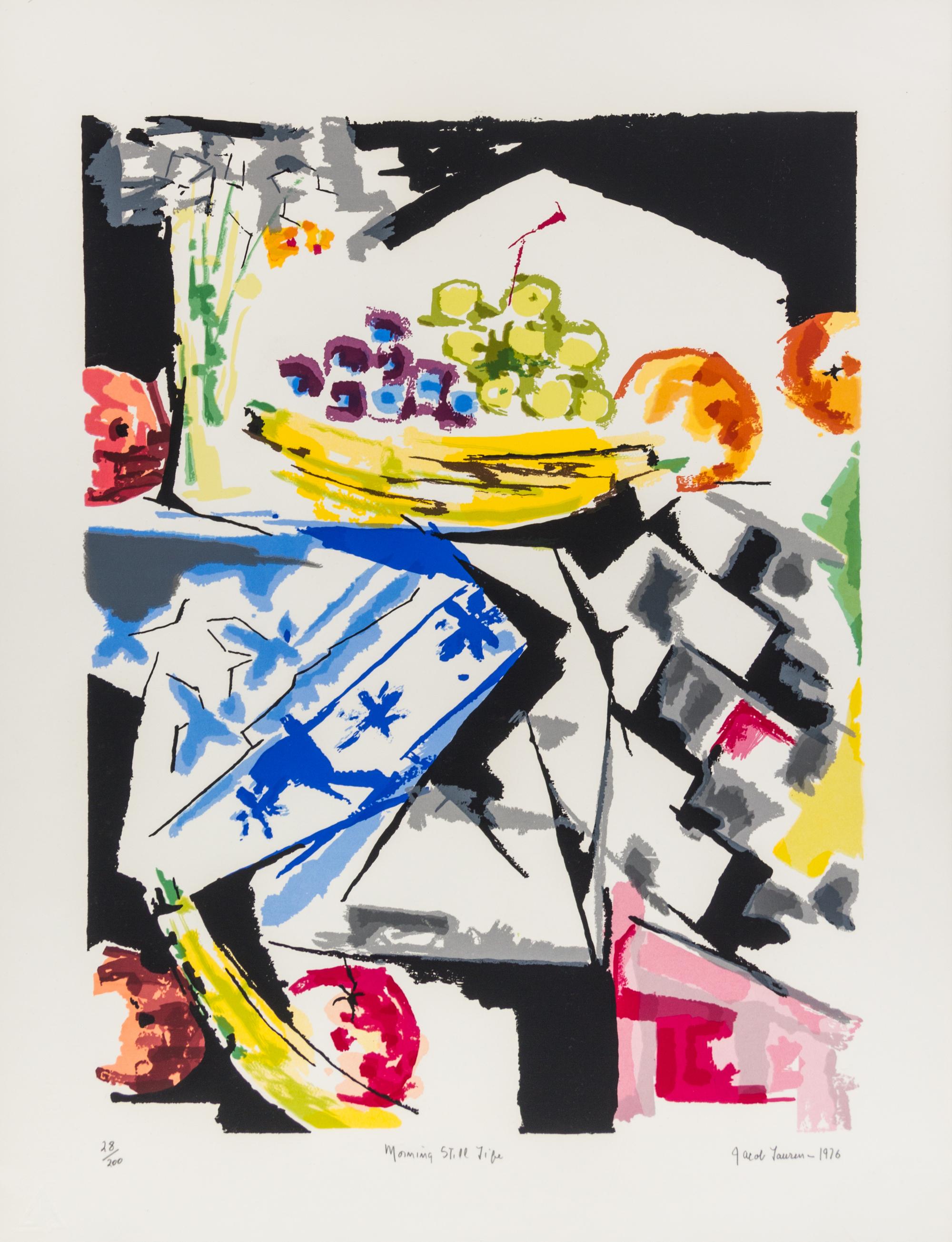 Jacob Lawrence, (American, 1917-2000), Morning Still Life, 1976