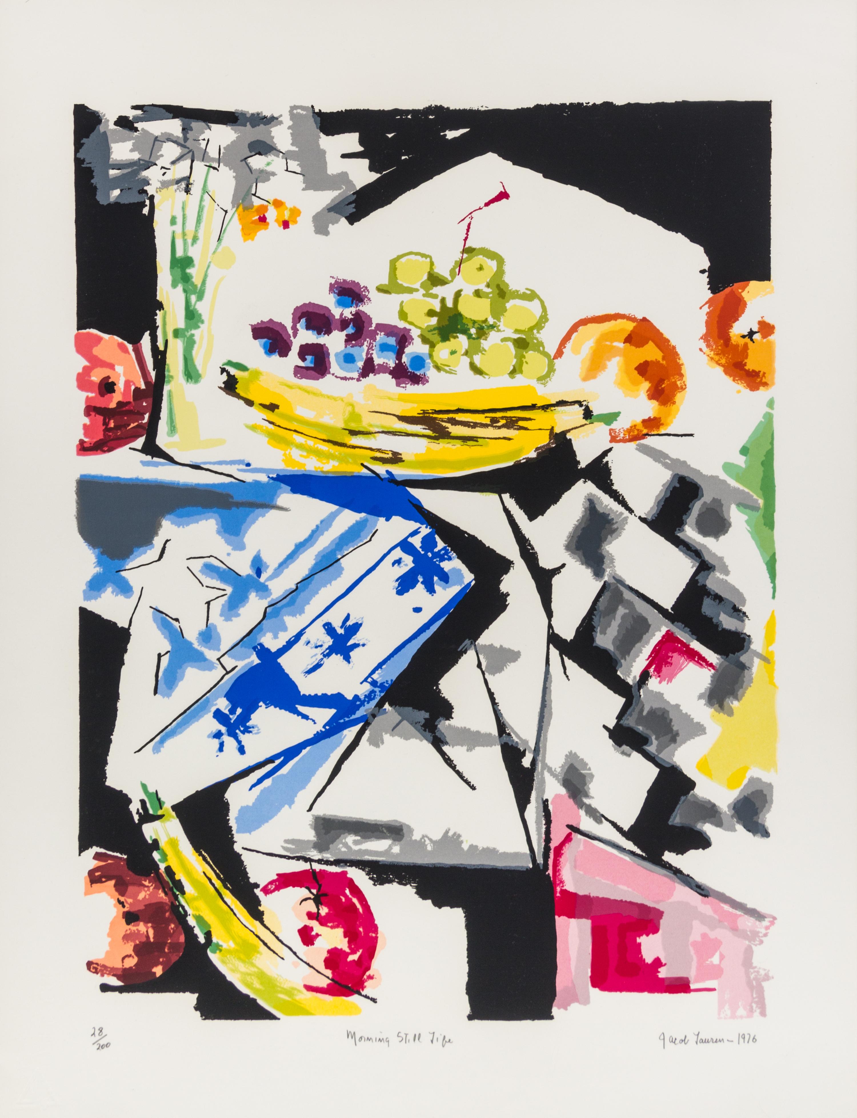 Jacob Lawrence, (American, 1917-2000), Morning Still Life, 1976