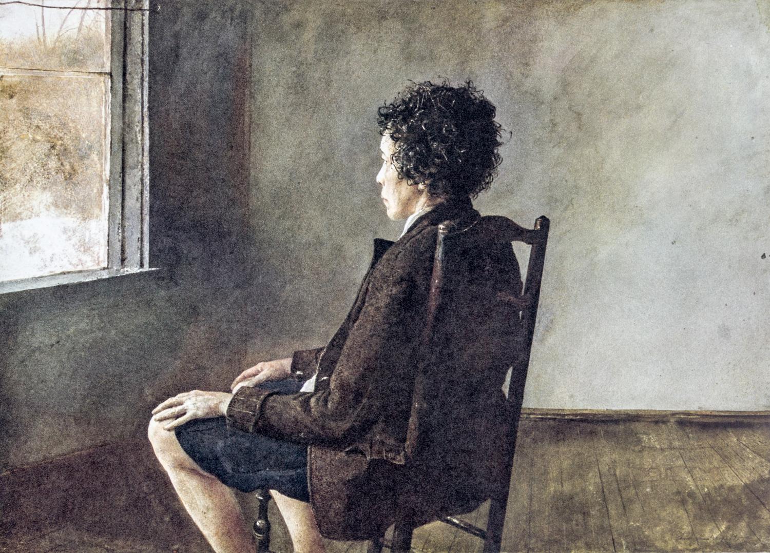 (WYETH, ANDREW) MERYMAN, RICHARD. Andrew Wyeth. Boston, 1968. First edition, first printing.