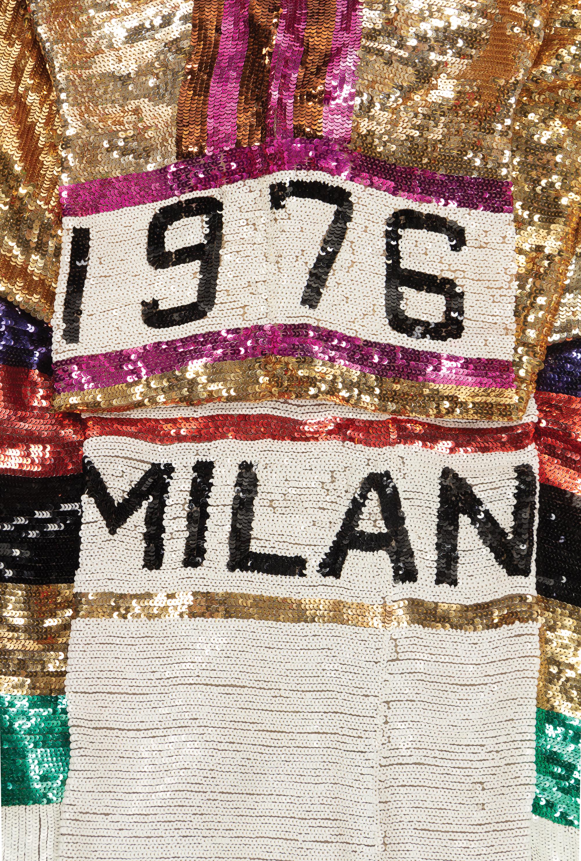 Two Geoffrey Beene Sequin Tops, 1976
