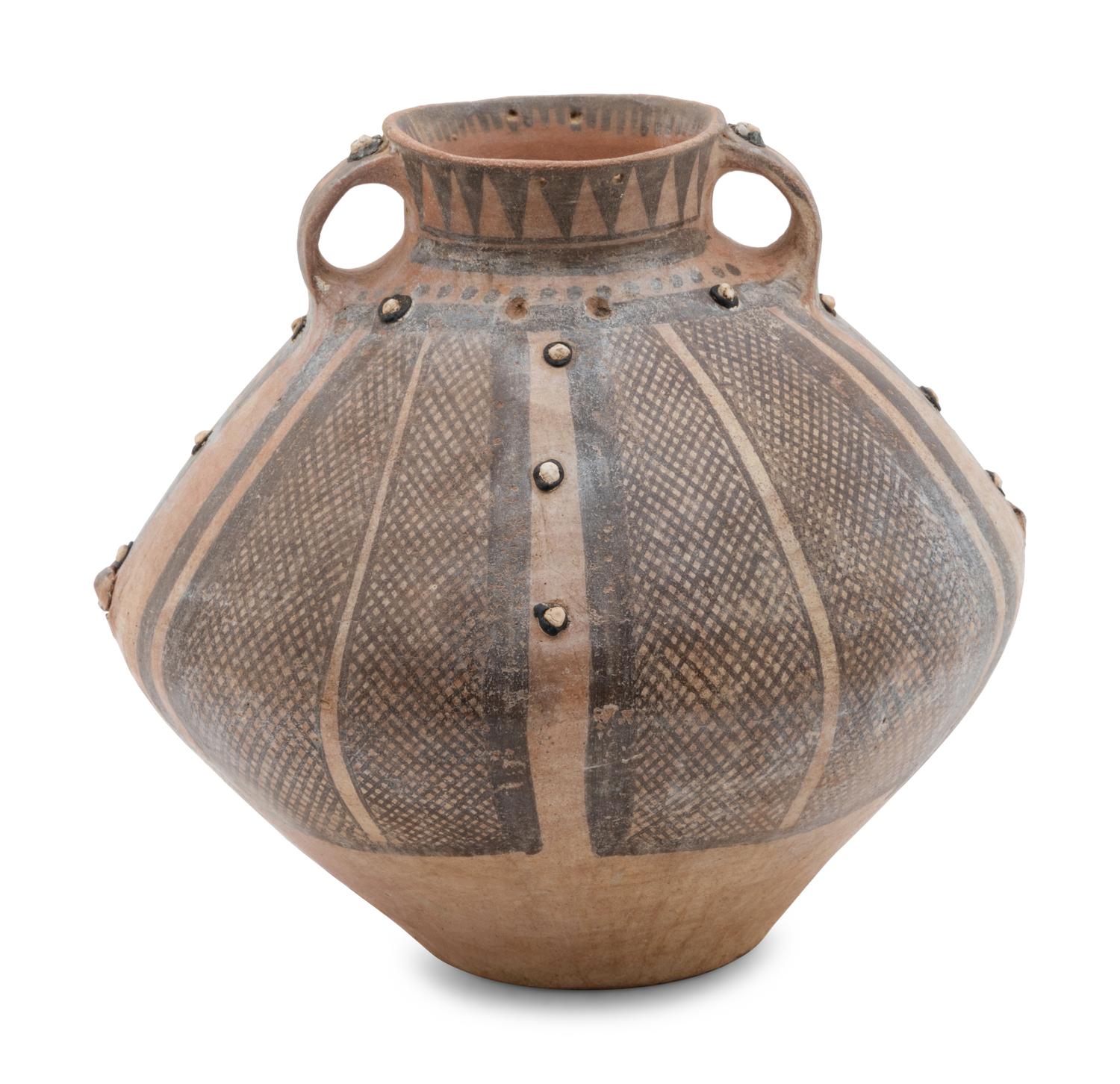A Chinese Neolithic Style Painted Pottery Jar