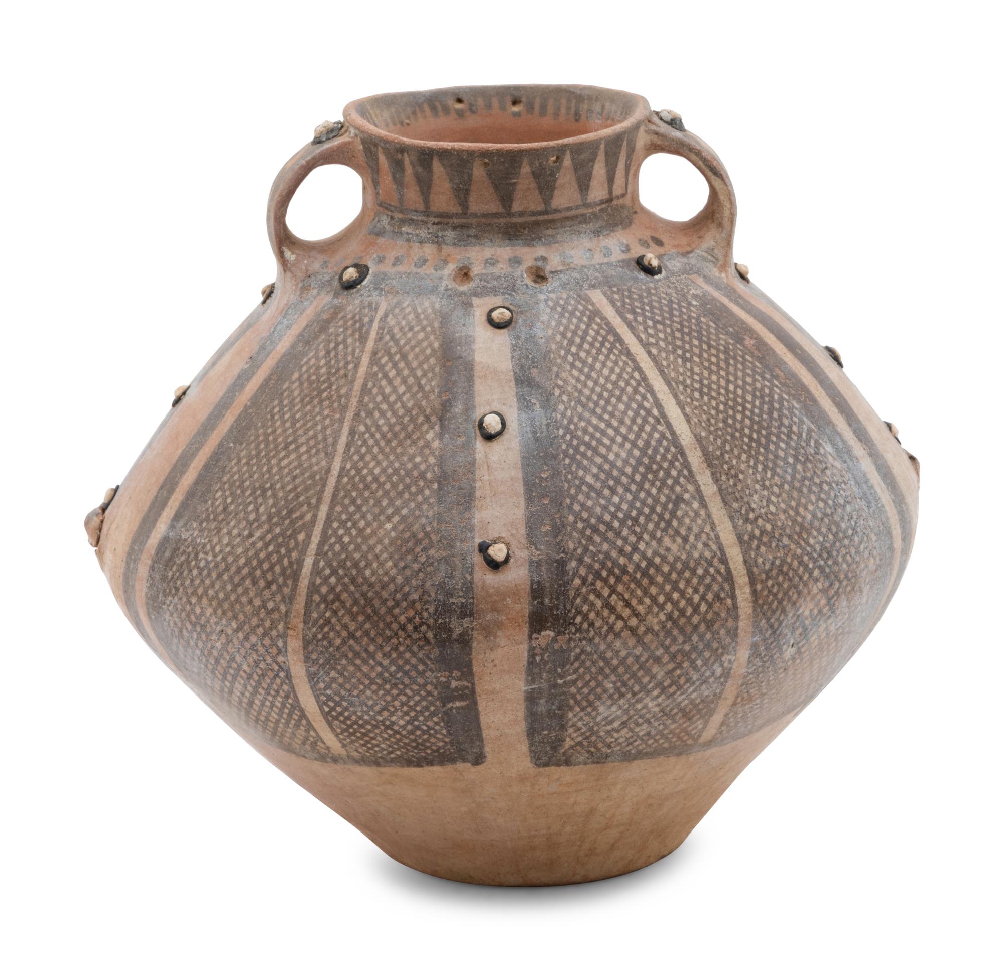 A Chinese Neolithic Style Painted Pottery Jar