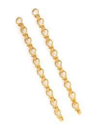 VERDURA, CONVERTIBLE YELLOW GOLD NECKLACE/BRACELET SET