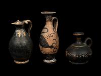 Three Greek Pottery Vessels