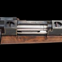 *Full Custom Stephen Heilmann Double Square Bridge Mauser 98 Rifle Engraved by R. Evans with D. Hensley Stock