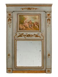 A Louis XVI Later-Painted Trumeau — LATE 18TH CENTURY