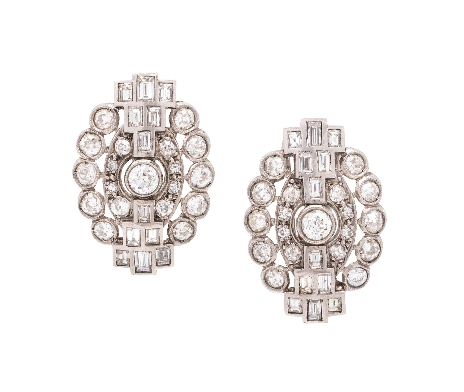 DIAMOND EARCLIPS