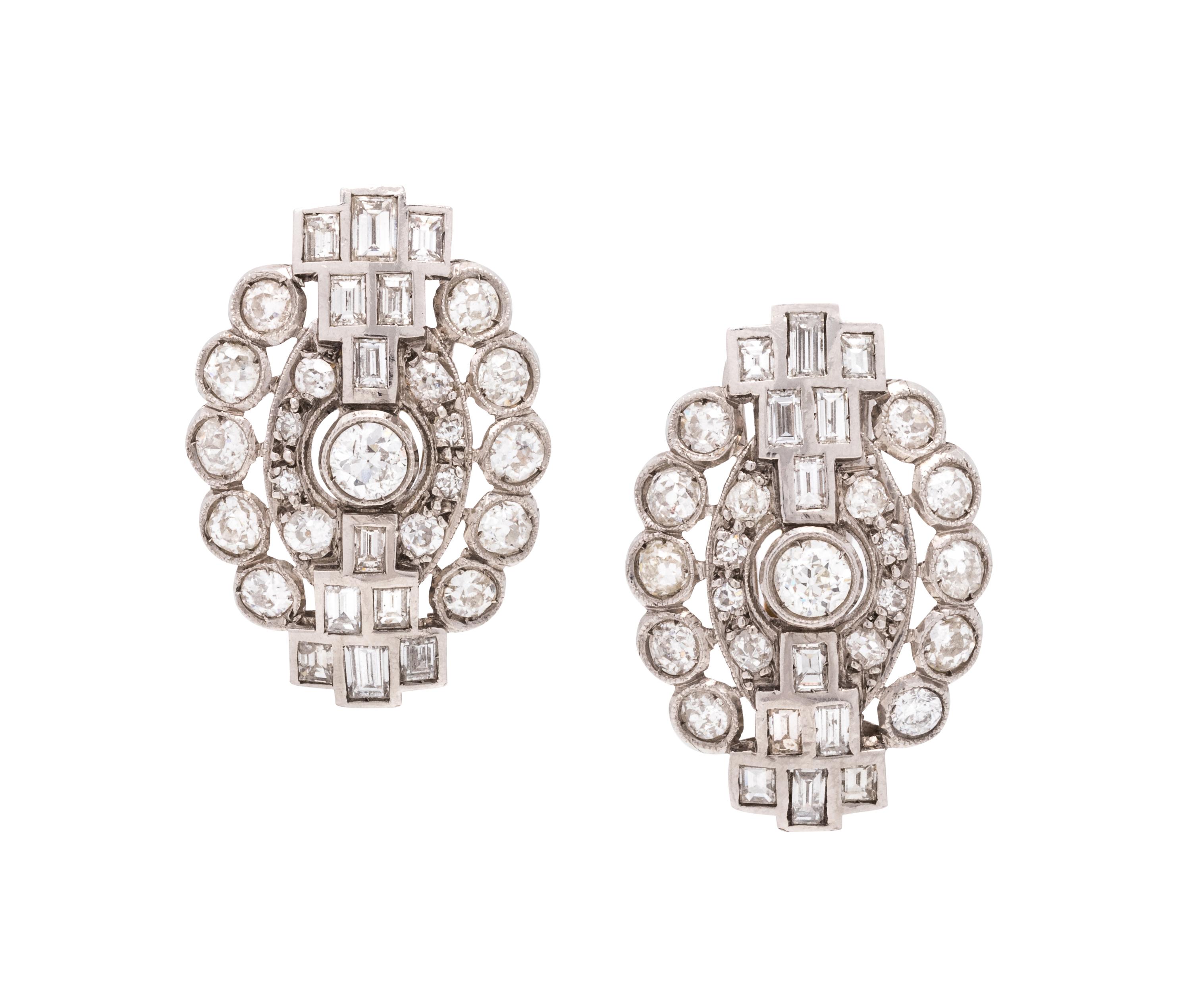 DIAMOND EARCLIPS