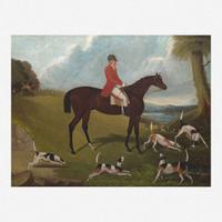 British School (19th Century) On the Scent
