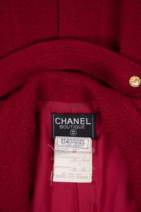 Chanel Wool Tweed Double-Breasted Jacket, 1980-90s