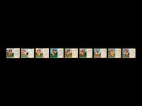 A Near Set of 1962 Post Cereal Football Cards (172/200)