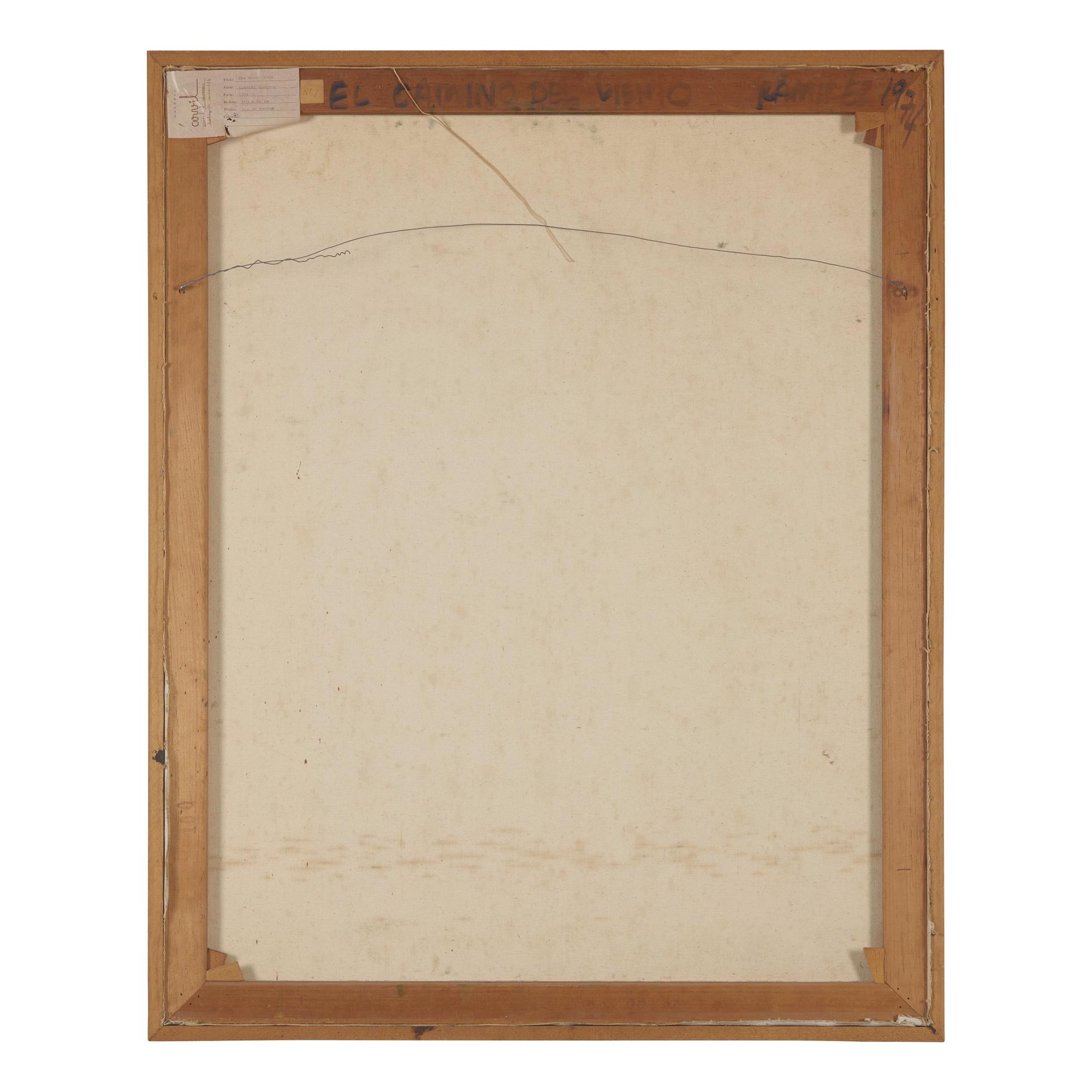 Gabriel Ramírez (Mexican, 1938-2026) — El Camino del Viento, 1974