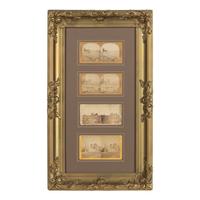 [Chicago Fire]. An extensive collection of approx. 250 stereoviews taken before and after the Great Chicago Fire of 1871.