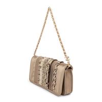 Chanel, Taupe Satin & Ribbon Handbag