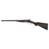 William Moore & Co. Side Lever Coach Gun with Decorative Wells Fargo Markings