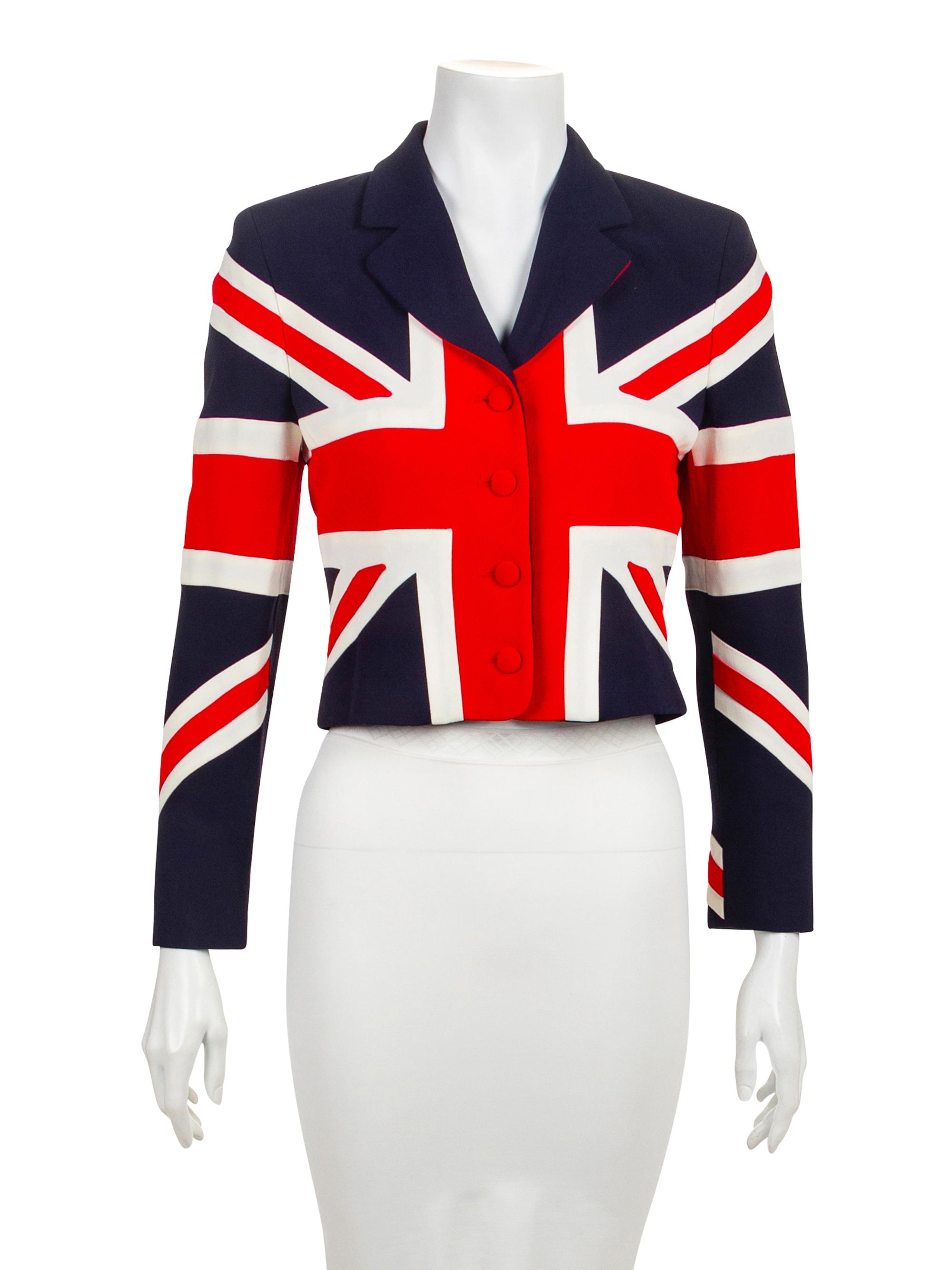 Moschino 'Union Jack' Jacket, 1990s