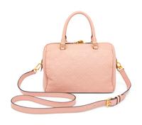 LOUIS VUITTON, PINK EMPREINTE SPEEDY BANDOULIERE 25 NM