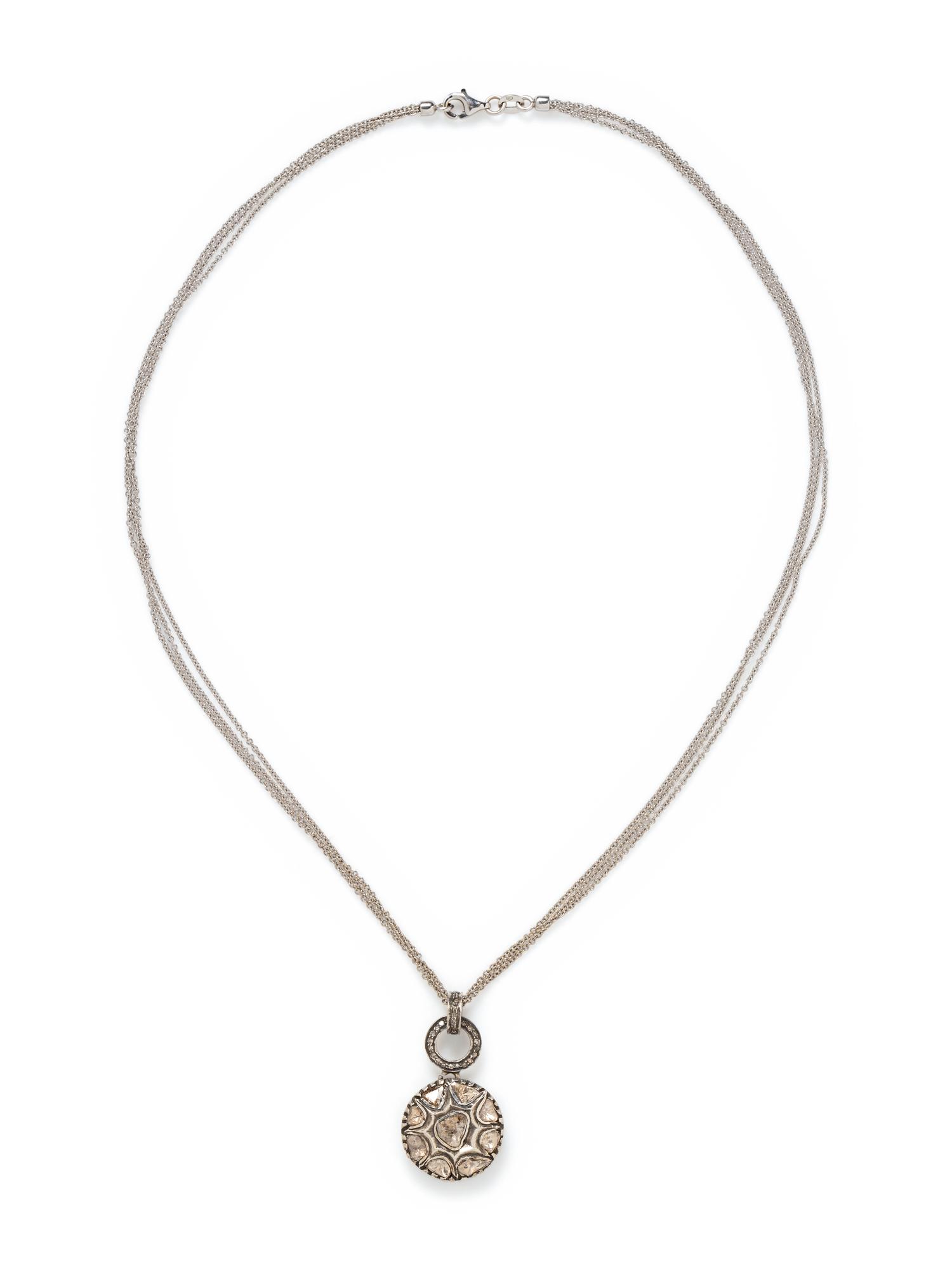 POLKI DIAMOND PENDANT/NECKLACE