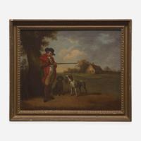 After George Morland (British, 1763–1804) | 19th Century Copies Shooting, Winter; together with A Day's Shooting (A Pair)