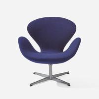 Arne Jacobsen (Danish, 1902-1971) "Swan" Chair, Fritz Hansen, Denmark, designed 1958, the present lot 1960s