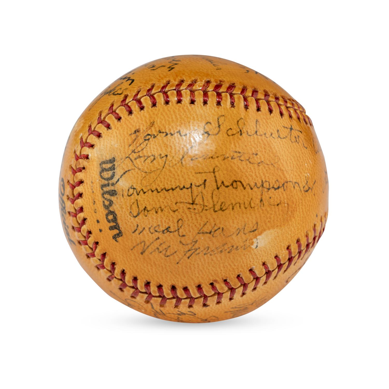 A 1939 Chicago White Sox Team Signed Autograph Baseball,