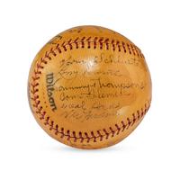 A 1939 Chicago White Sox Team Signed Autograph Baseball,