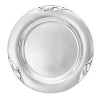A Danish Silver Tray, Georg Jensen Silversmithy, Copenhagen, 1945-77, Blossom pattern, with monogrammed initial K to the underside.