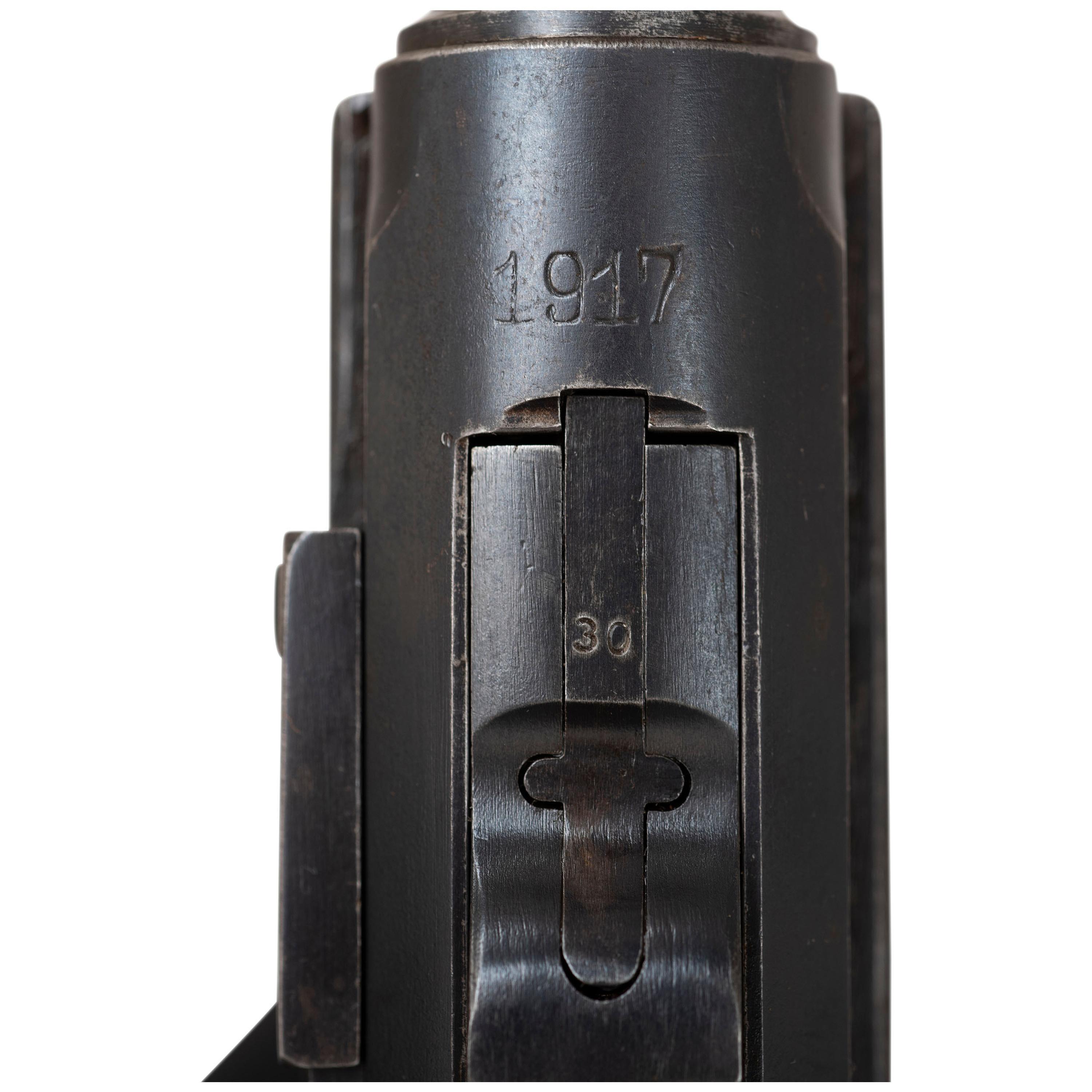 ** DWM 1917 P.08 Luger in Holster with Matching Extra Magazine